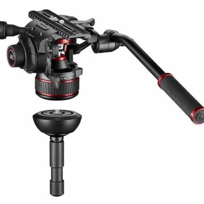 Manfrotto Nitrotech 612 & Alu Fast Doppelrohr-Stativ